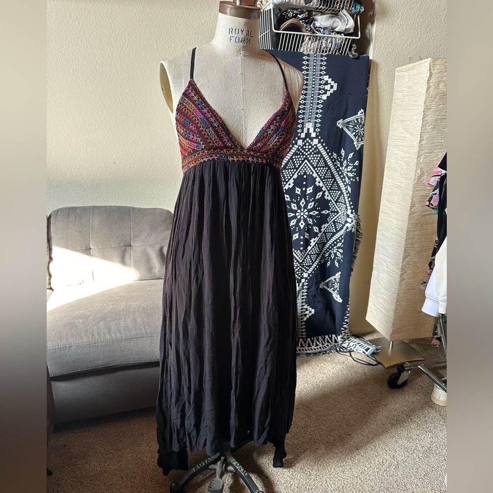 Billabong embroidered maxi